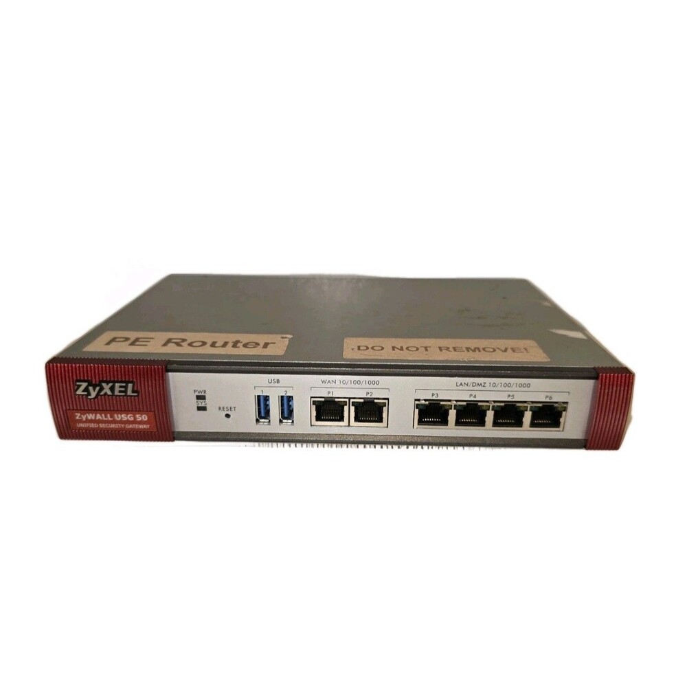 ZyXEL ZyWALL USG 50 Unified Security Gateway - No Power Adapter